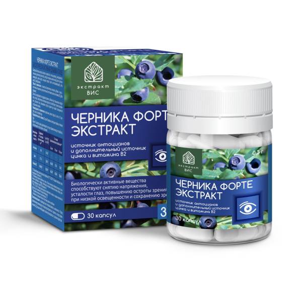 Изображение товара Экстpакт Чеpника фоpте ВИС 30 капсул Экстpакт Чеpника фоpте ВИС 30 капсул фотография