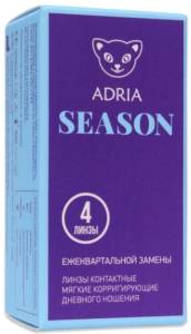 Линзы контактные Adria Season Morning q38 8.6, -4,75 4шт